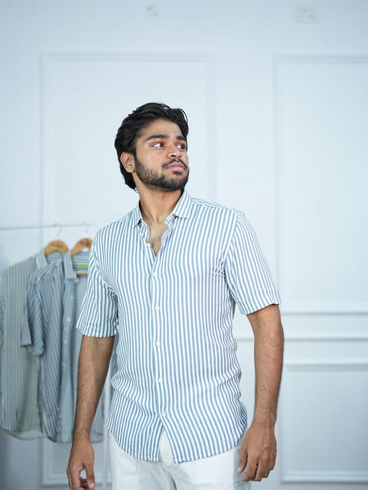 skyline pinstripe ease ( blue )